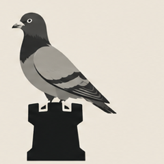 Pigeon, the gentlest opponent